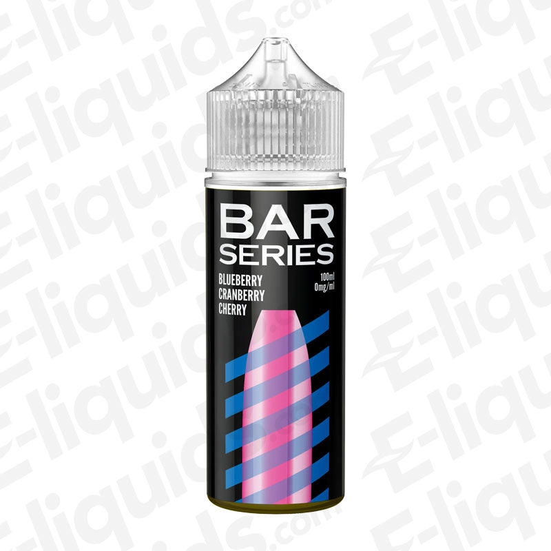 Bar Series Blueberry Cherry Cranberry 70/30 100ml Shortfill Vape Juice