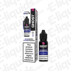 Blueberry Pomegranate Ghost Nic Salt Vape Juice by Vapes Bars