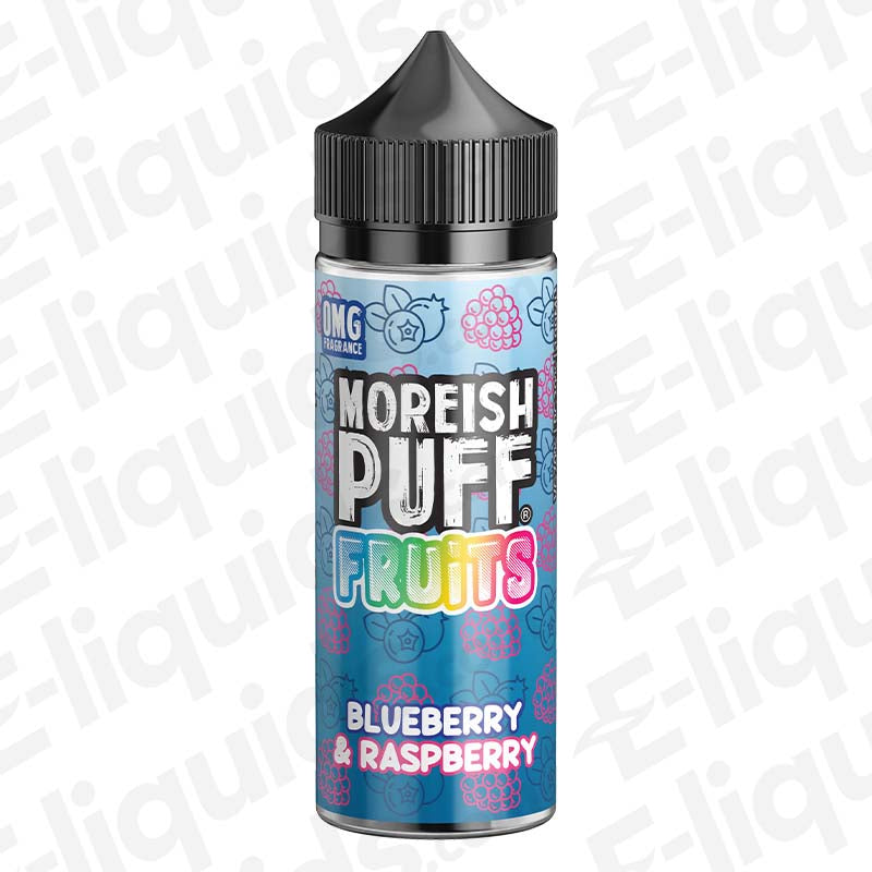 Moreish Puff Fruits Blueberry & Raspberry Fruits 100ml Shortfill Vape Juice