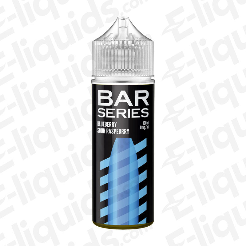 Bar Series Blueberry Sour Raspberry 70/30 100ml Shortfill Vape Juice