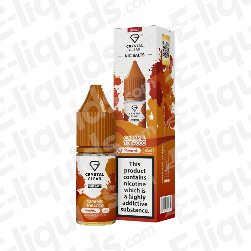 Crystal Clear Caramel Tobacco Nic Salt
