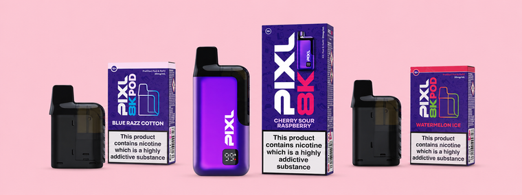 8K Prefilled Kit & Pods Bundle at £14.99 Only