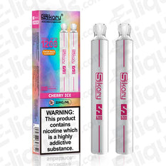 Cherry Ice Sikary S600 Twin Pack Disposable Vape Device