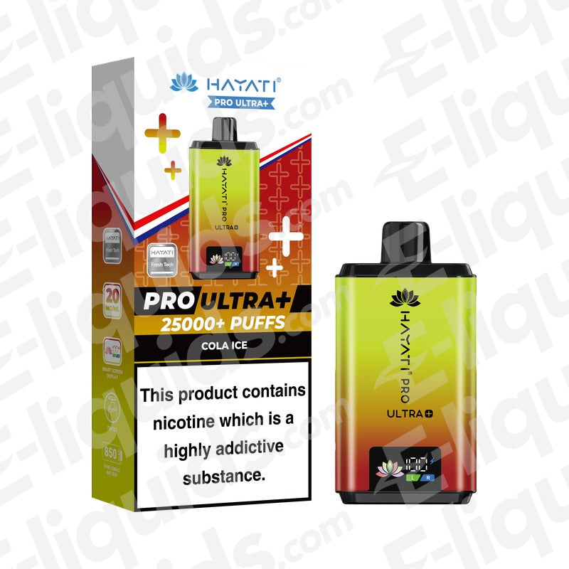 Hayati Pro Ultra+ 25K Cola Ice Prefilled Pod Kit