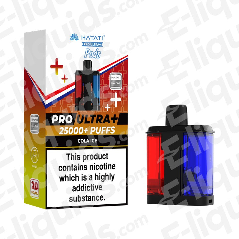 Hayati Pro Ultra+ 25K Cola Ice Prefilled Pods