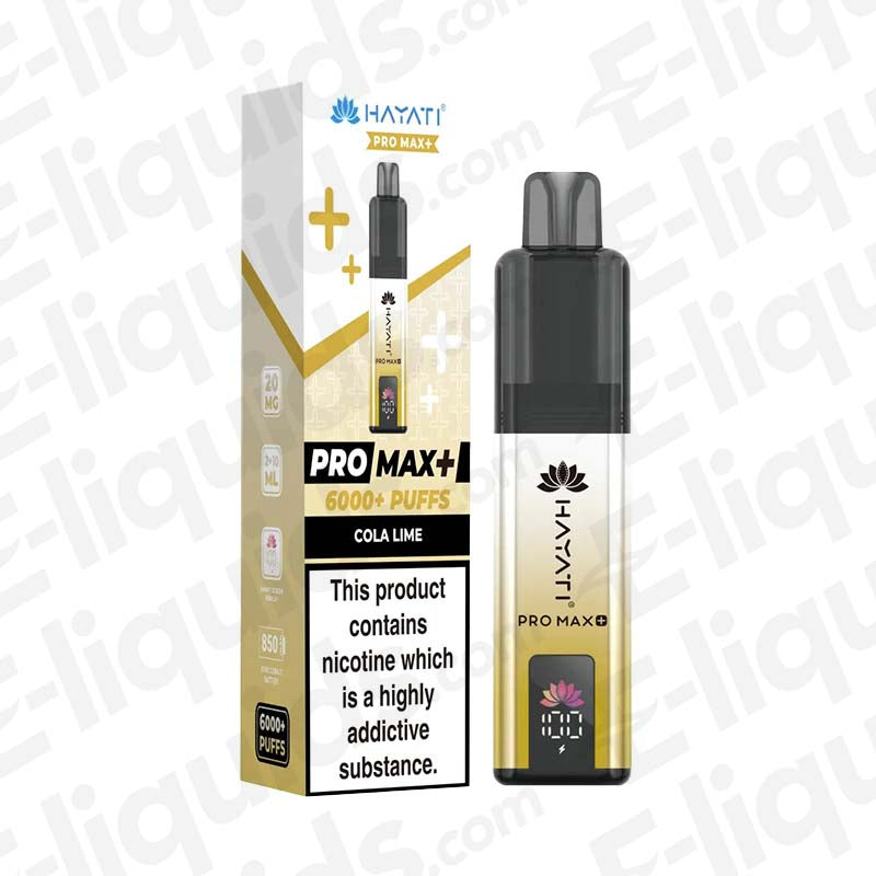 Hayati Pro Max 6K Cola Lime Prefilled Pod Kit