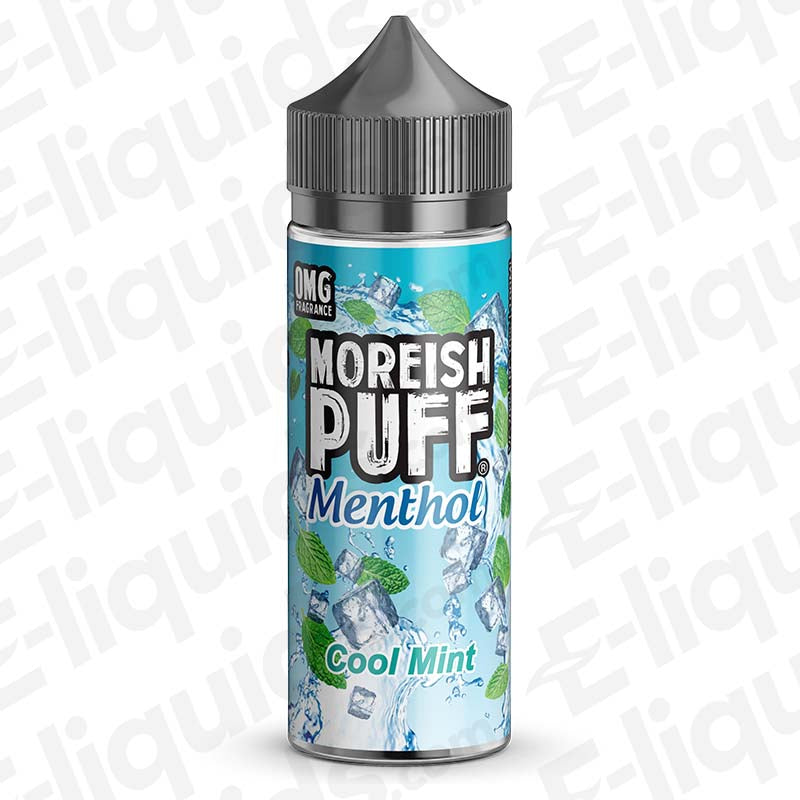 Moreish Puff Menthol Cool Mint Menthol 100ml Shortfill Vape Juice