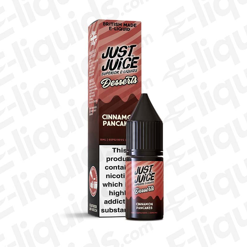 Just Juice Desserts Cinnamon Pancakes Nic Salt