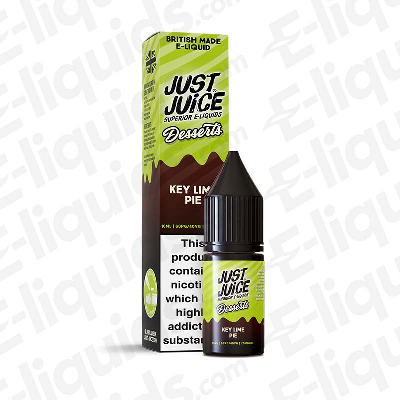 Just Juice Desserts Key Lime Pie Nic Salt