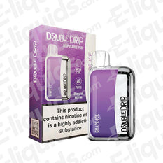 Grape Ice Disposable Vape Device by Double Drip
