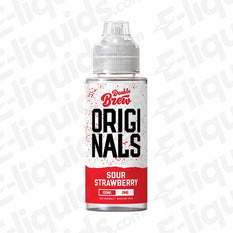 Double Brew Originals Sour Strawberry Shortfill E-liquid