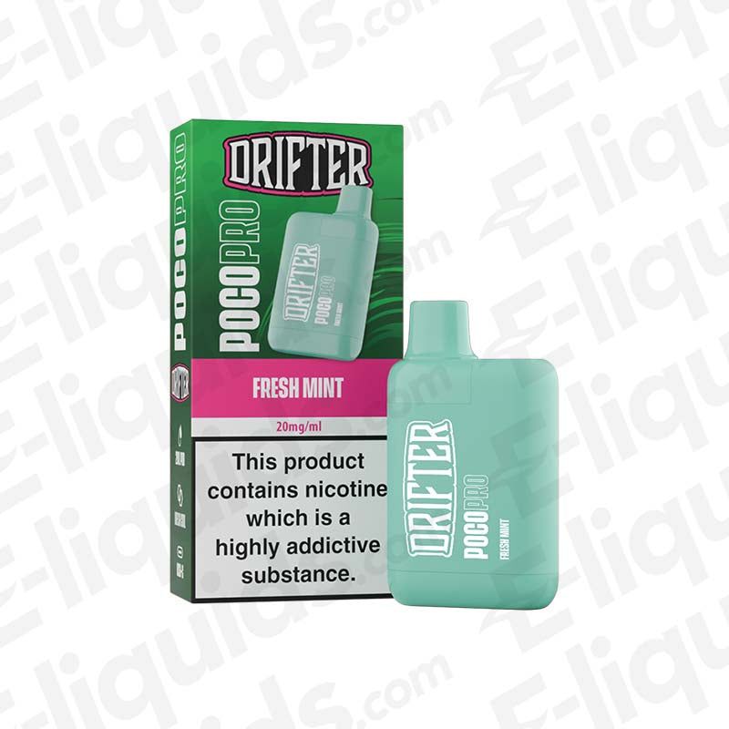 Drifter Poco Pro Fresh Mint Prefilled Pod Kit - 2ml
