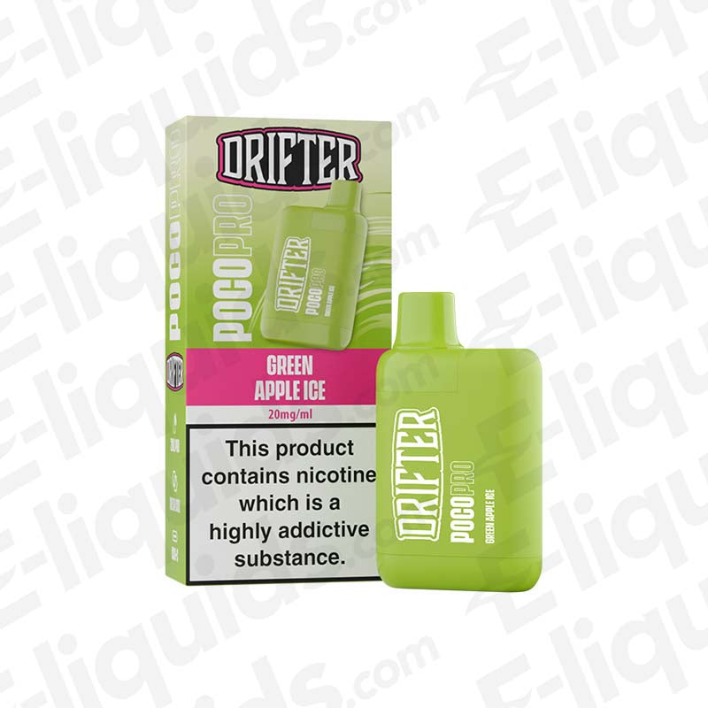 Drifter Poco Pro Green Apple Ice Prefilled Pod Kit - 2ml