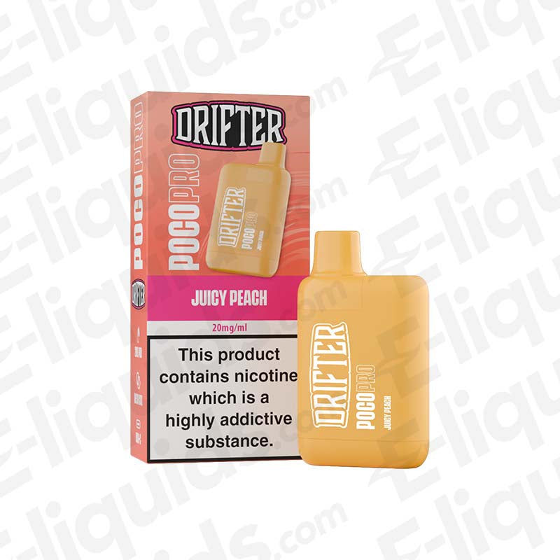 Drifter Poco Pro Juicy Peach Prefilled Pod Kit - 2ml