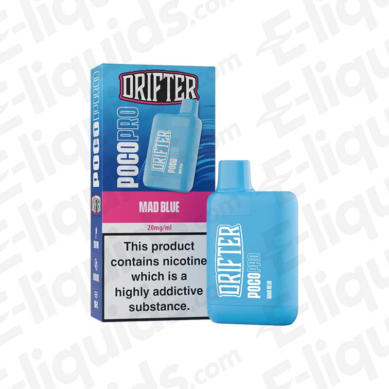 Drifter Poco Pro Mad Blue Prefilled Pod Kit - 2ml