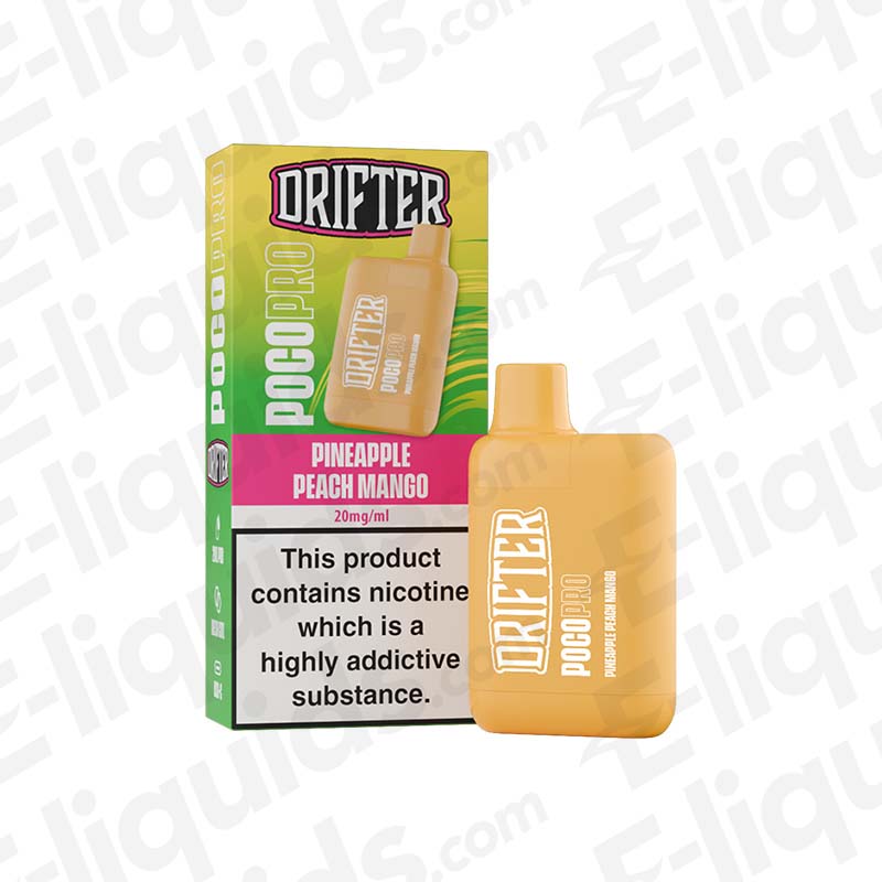 Drifter Poco Pro Pineapple Peach Mango Prefilled Pod Kit - 2ml