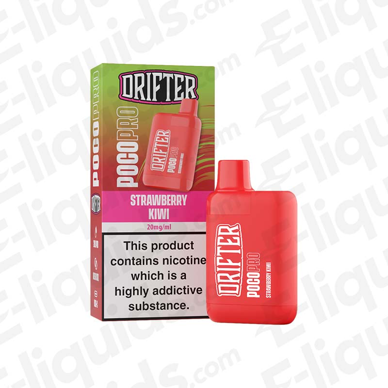Drifter Poco Pro Strawberry Kiwi Prefilled Pod Kit - 2ml