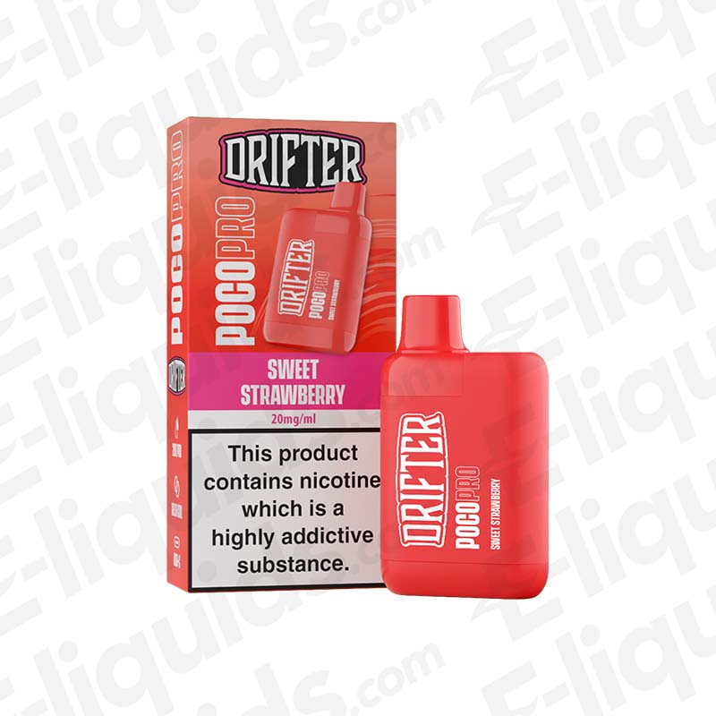 Drifter Poco Pro Sweet Strawberry Prefilled Pod Kit - 2ml