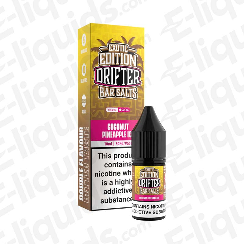 Drifter Exotic Salts Coconut Pineapple Ice Nic Salt