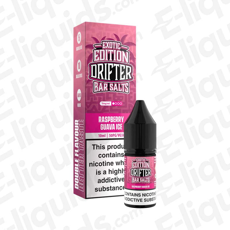 Drifter Exotic Salts Raspberry Guava Ice Nic Salt