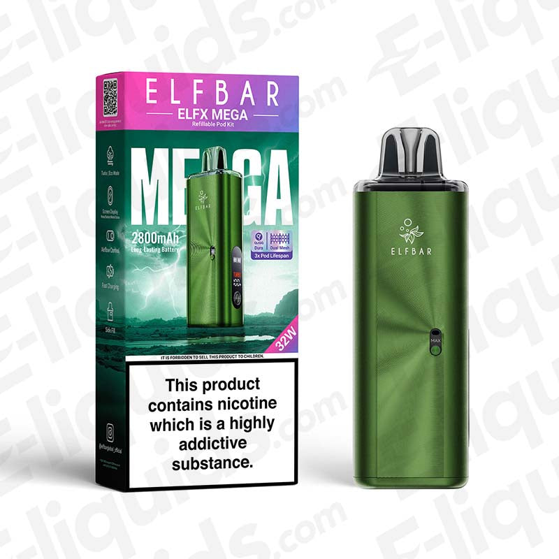 ELF BAR ELFX Mega Green Pod Kit