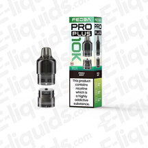 Feoba Pro Plus Fresh Mint Prefilled Pod with crisp, herbal Mint and a long-lasting icy sensation in bright green and white packaging.