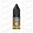 Pineapple Peach Mango Nic Salt E-liquid by Full Tank in a 10ml bottle, featuring tropical fruit flavor notes.