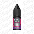 Full Tank Red Grape Ice Nic Salt E-liquid 10ml bottle with 20mg nicotine strength, ideal for daily vaping.