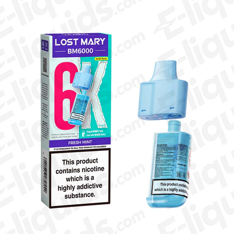Lost Mary BM6000 Banana Ice Prefilled Pod Lost Mary BM6000 Banana Ice Prefilled Pod