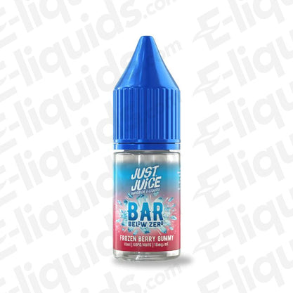 Frozen Berry Gummy Bar Below Zero Nic Salt Vape Juice by Just Juice
