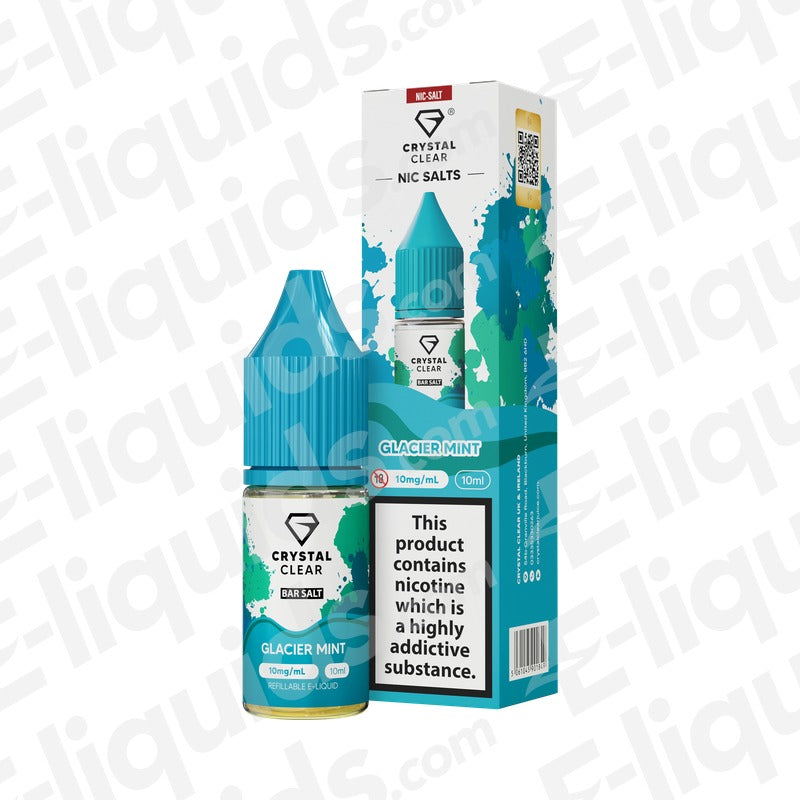 Crystal Clear Glacier Mint Nic Salt