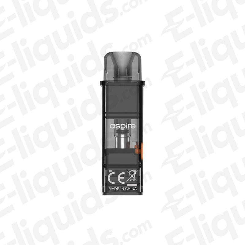 Aspire Gotek X Replacement Vape Pod with adjustable airflow and side stopper, featuring built-in 0.8 Ohm coil for e-liquid.