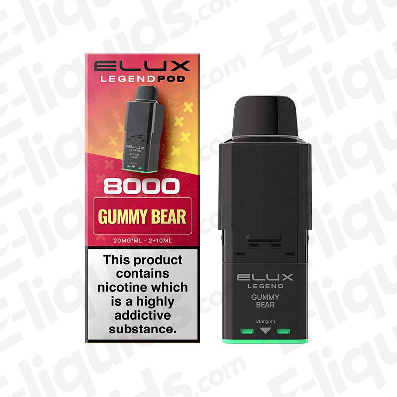 Elux Legend 8000 Gummy Bear Prefilled Pod