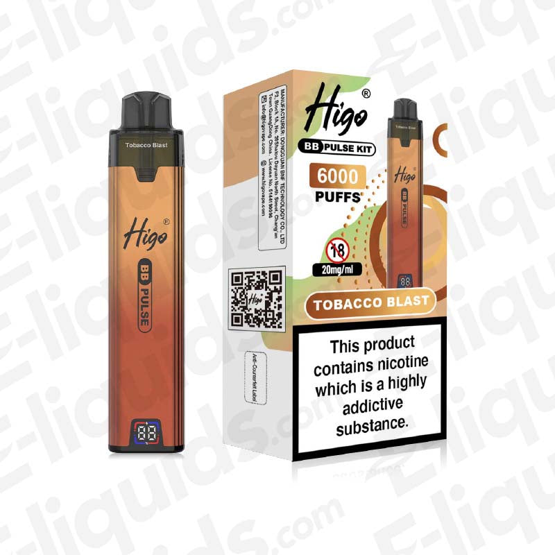 Higo BB Pulse Tobacco Blast Prefilled Pod Kit
