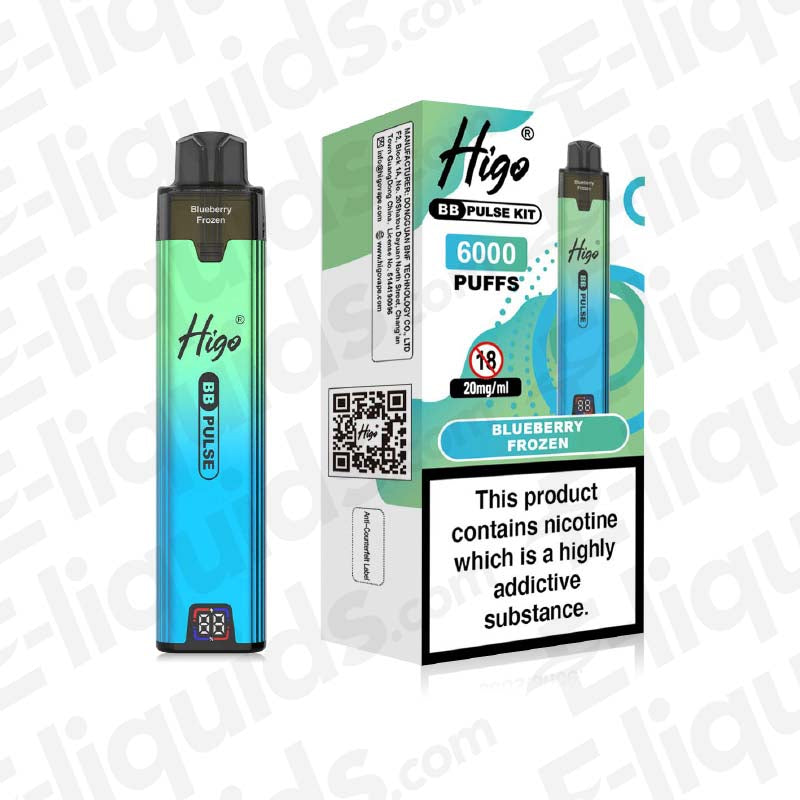 Higo BB Pulse Blueberry Frozen Prefilled Pod Kit