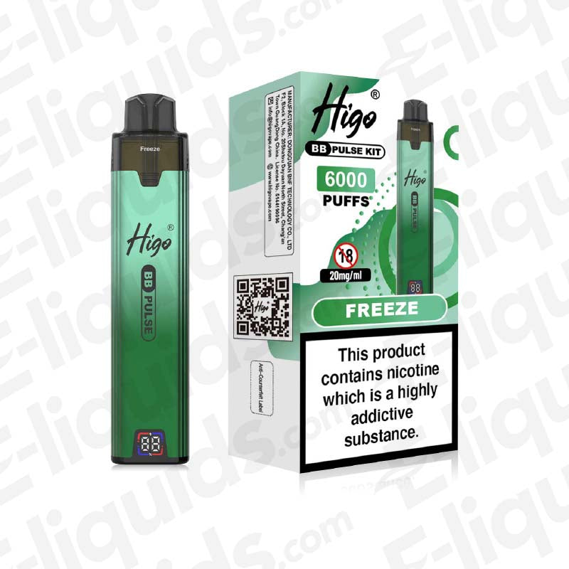 Higo BB Pulse Freeze Prefilled Pod Kit