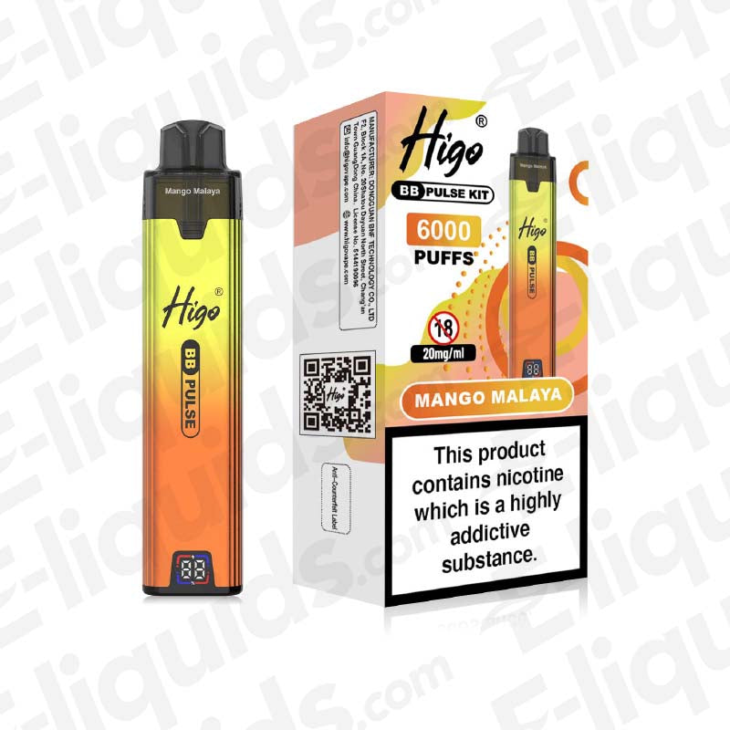 Higo BB Pulse Mango Malaya Prefilled Pod Kit