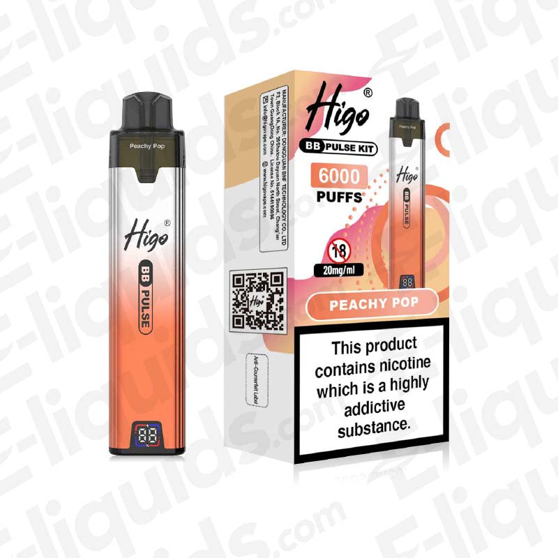 Higo BB Pulse Peachy Pop Prefilled Pod Kit