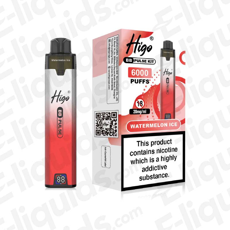 Higo BB Pulse Watermelon Ice Prefilled Pod Kit