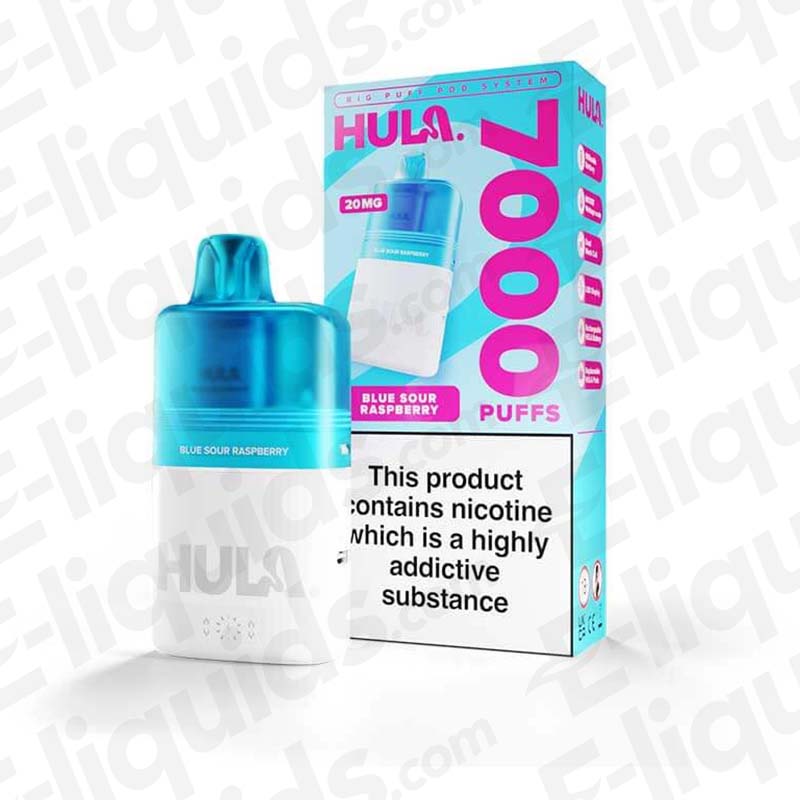 HULA Blue Sour Raspberry Prefilled Pod Kit