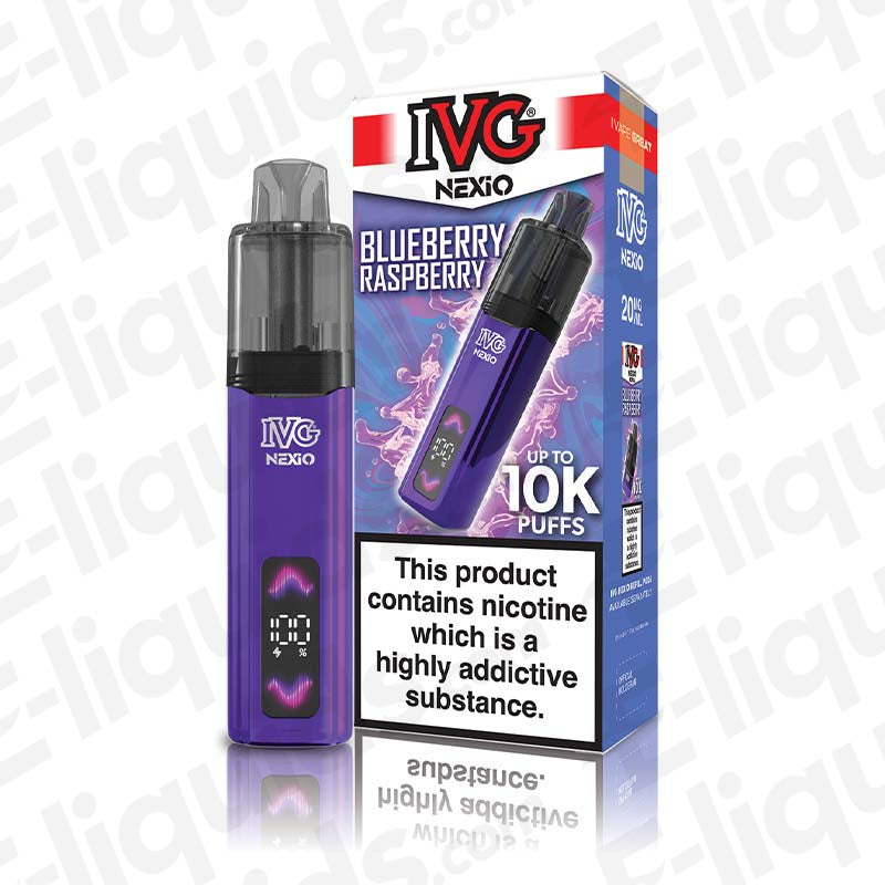 IVG Nexio Blueberry Raspberry Prefilled Pod Kit
