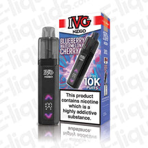 IVG Nexio Blueberry Watermelon Cherry Prefilled Pod Kit