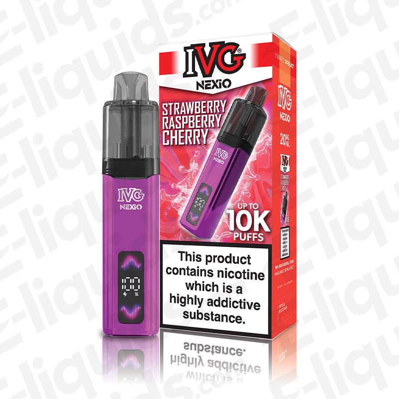 IVG Nexio Strawberry Raspberry Cherry Prefilled Pod Kit