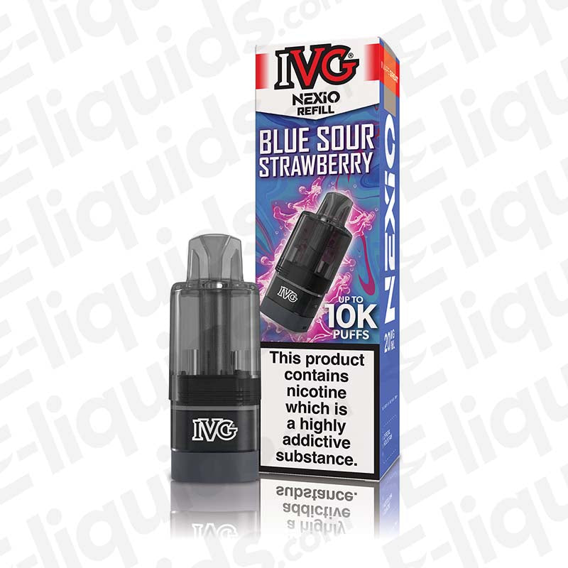 IVG Nexio Blue Sour Strawberry Prefilled Pod