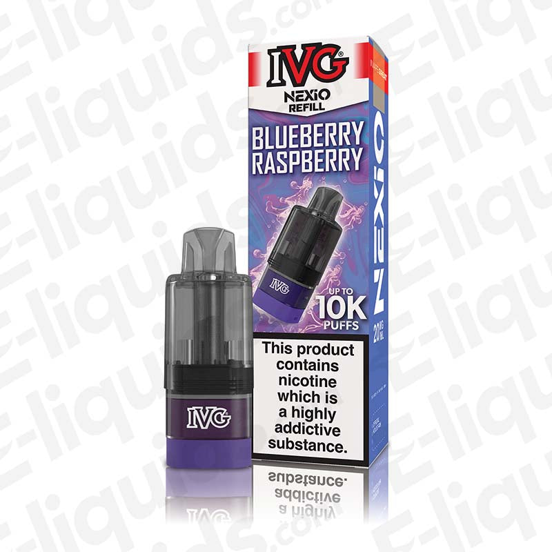 IVG Nexio Blueberry Raspberry Prefilled Pod