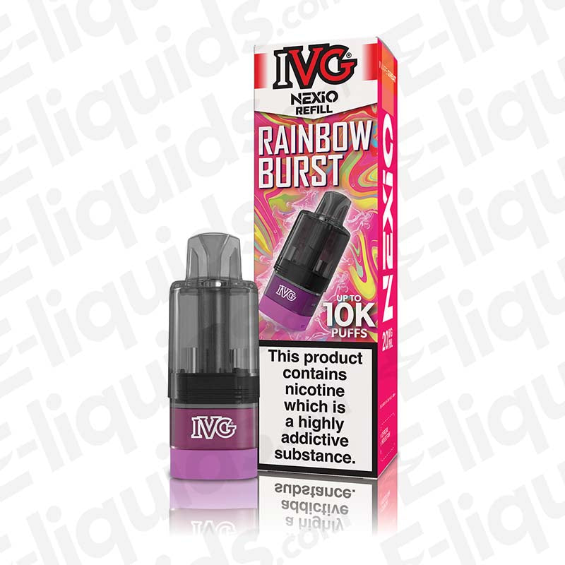 IVG Nexio Rainbow Burst Prefilled Pod
