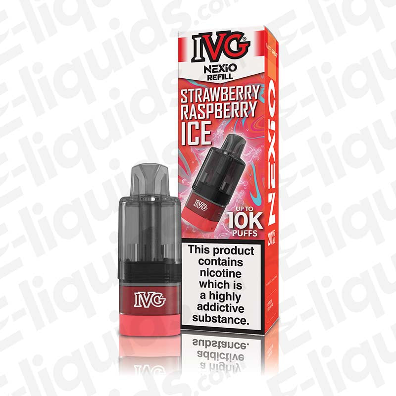 IVG Nexio Strawberry Raspberry Ice Prefilled Pod