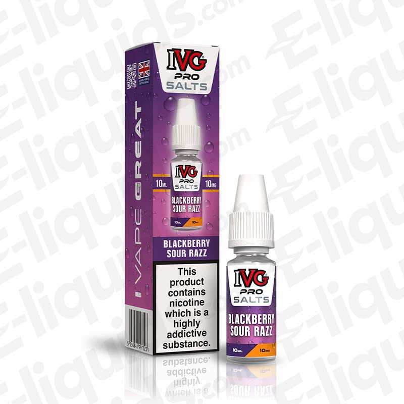 IVG Pro Blackberry Sour Razz Nic Salt