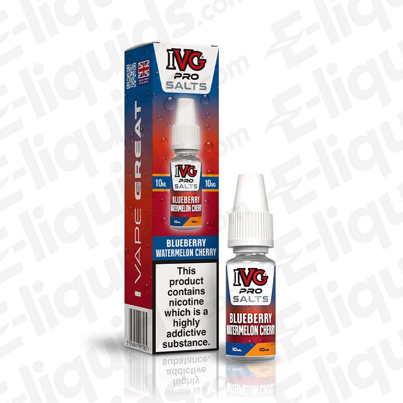 IVG Pro Blueberry Watermelon Cherry Nic Salt