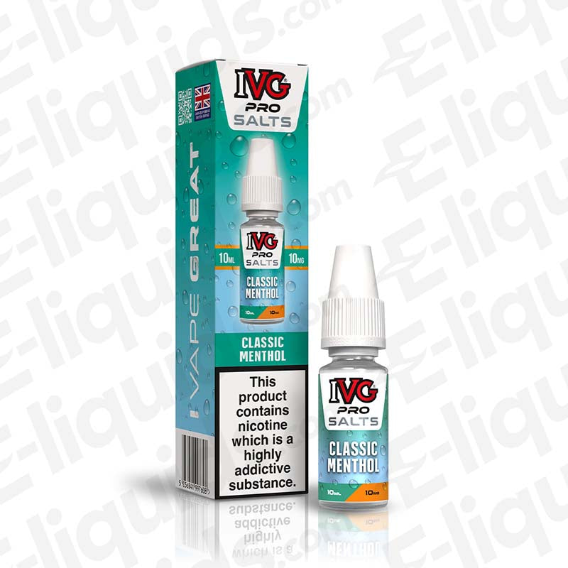 IVG Pro Classic Menthol Nic Salt